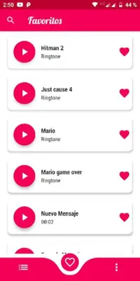 Gamer Ringtones Free android App screenshot 2