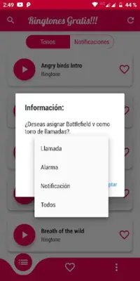 Gamer Ringtones Free android App screenshot 4